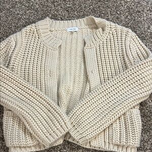 Love Tree Women's Knit Cardigan in Cream